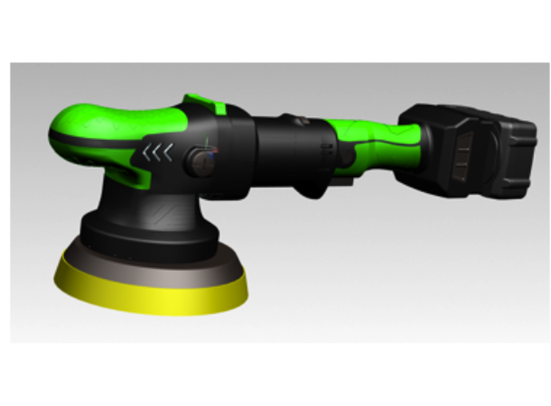 Maxxol 125mm Polermaskin ForcedDA 18V v2 Forced Rotation18mm orbit, Ergonomisk