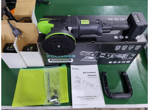 Maxxol 150mm DA Polermaskin 18V v2 21mm orbit polermanskin DA 18Volt