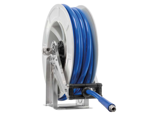 Slangetrommel Ht- R+M Grey 20M 5/16" 400 Bar Rustfri -