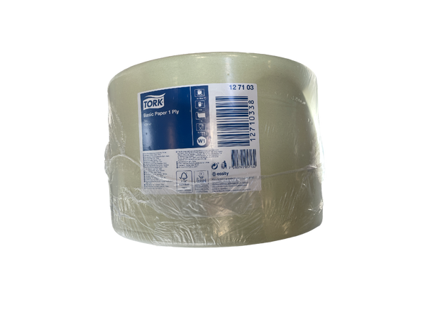 TORK Saga Gul Universal 1190M 2-Pakk Tørkerull Tork Basic 1L W1
