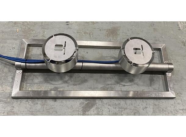 Underspyler RotoWash Highpressure 22kW Enhet med 2 roterende dyseaksler