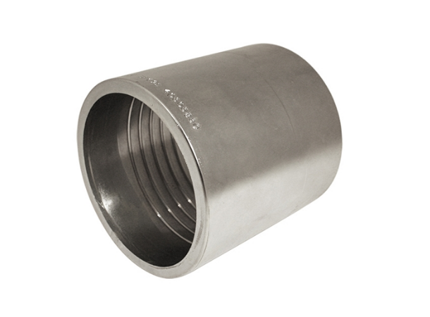 Hylse 3/8 for HTslange Smooth R+M, blå