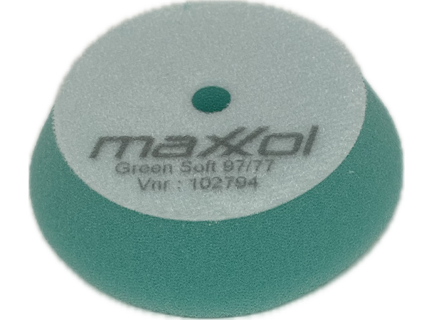 Polerpad Green Soft 75x25mm/3'' Maxxol's egen pad serie for 3"