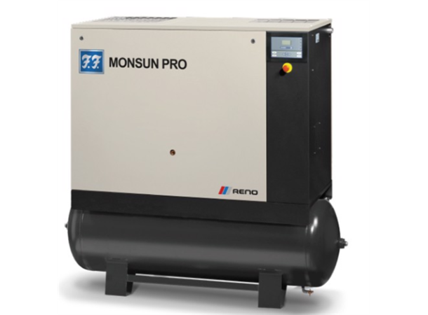 Reno FF Monsun 18 Skruekompressor 400V, tørke. 500 liter tank 10 bar