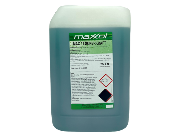 MAX 99 Ultra 25L Såpe for regjøring av vaskehaller