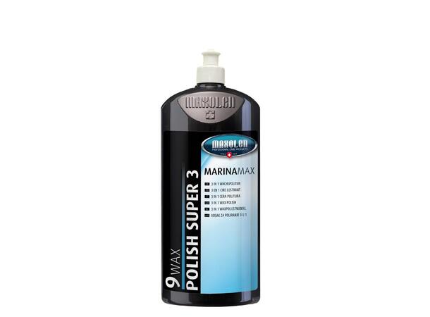 Marinamax 9 WAX POLISH SUPER 3 1L 3i1, rens, polish, forsegling. Marine