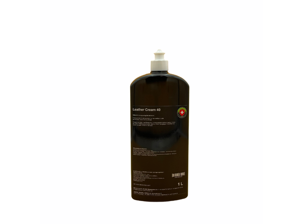 40 Leather Cream 1L Reparerer og fornyer skinn