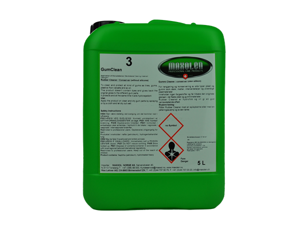 Gum Cleaner 5L Silikonfri -til dekksider & gummimatter