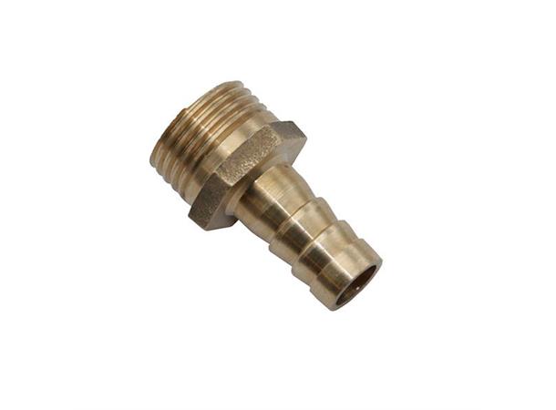 Slangenippel 1/2" x 10mm slange