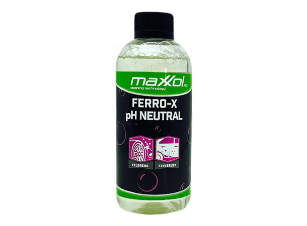 Maxxol Ferro-X pH Neutral 500ML Effektiv på alle felg-og lakkoverflater