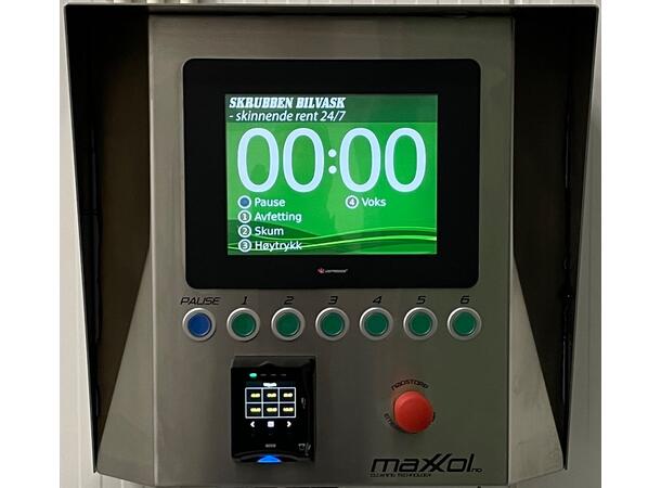 Maxxol Betalingsterminal m/6 programvalg LCD skjerm, 6 PV, Nayax