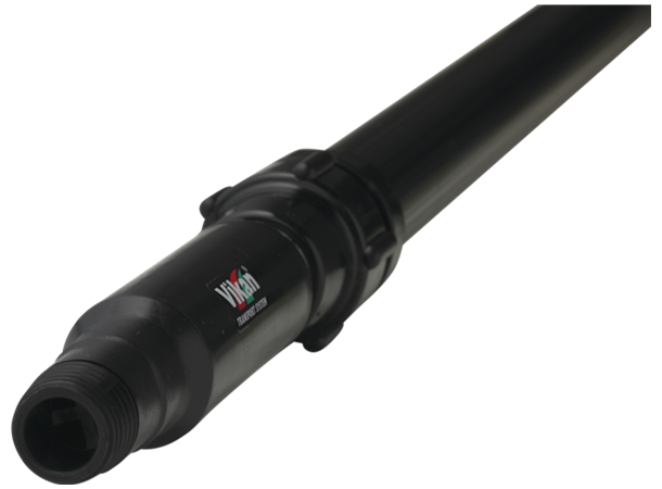 Vikan Alu Teleskopskaft 1600 mm M/slangesdyse