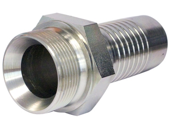 Ht Innstikk Rett For 12Mm Rør Hann For 8Mm Slange Smooth