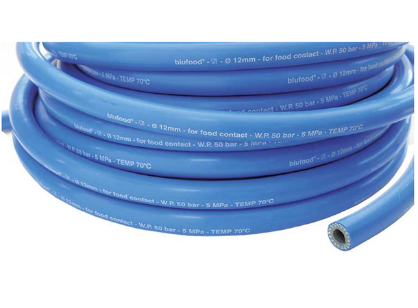 Ht Slange Smooth Blue 400Bar 20M 3/8" Han/Hun M Svivel