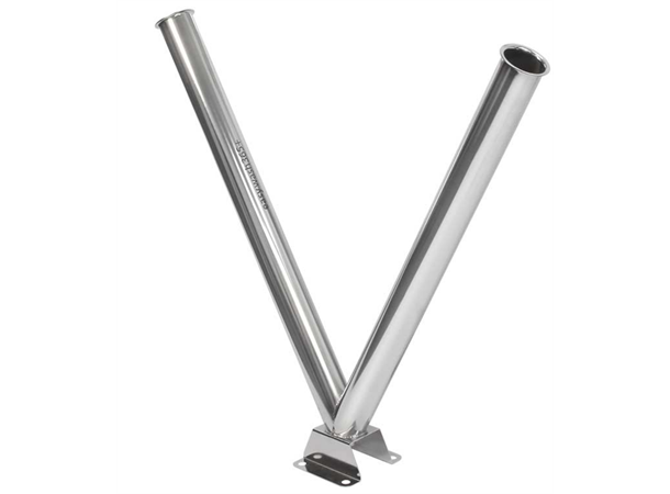 Lanseholder Dobbel For Gulvmontering Rf