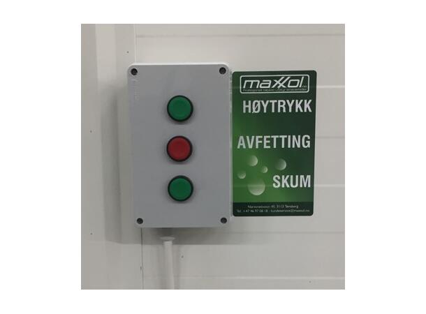 Betjeningspanel for 3 kvaliteter